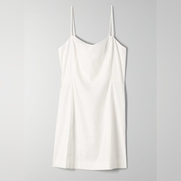 Aritzia Dresses & Skirts - Aritzia Babaton Hadwyn Mini White Dress size 0